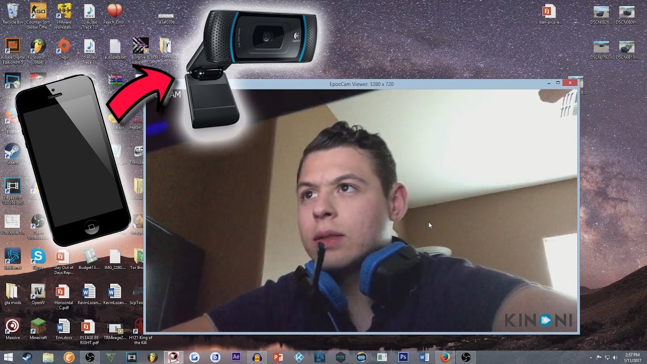 how to spoof a webcam